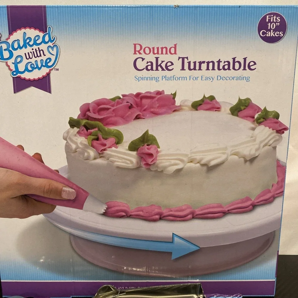Cake Decorating Round Turntable 10
